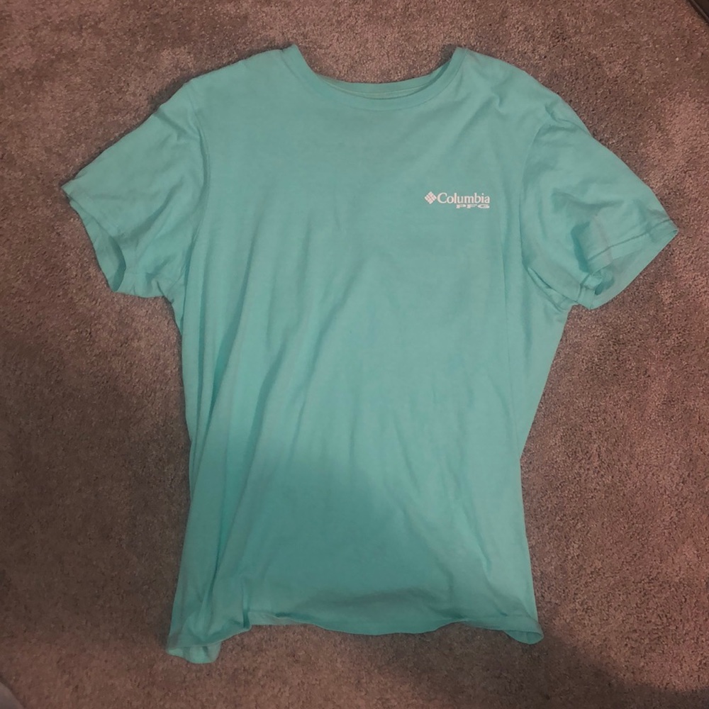 Columbia Turquoise T-Shirt | Never Been Worn